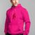 BOLT Hoodie - Pink--Red Bolt