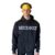 "BRUCE BOLT" Hoodie - Black--White