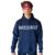 "BRUCE BOLT" Hoodie - Navy--White