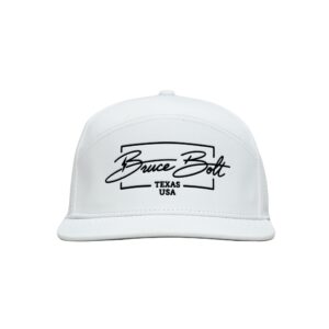 "BRUCE BOLT" Golf Performance Snapback Hat