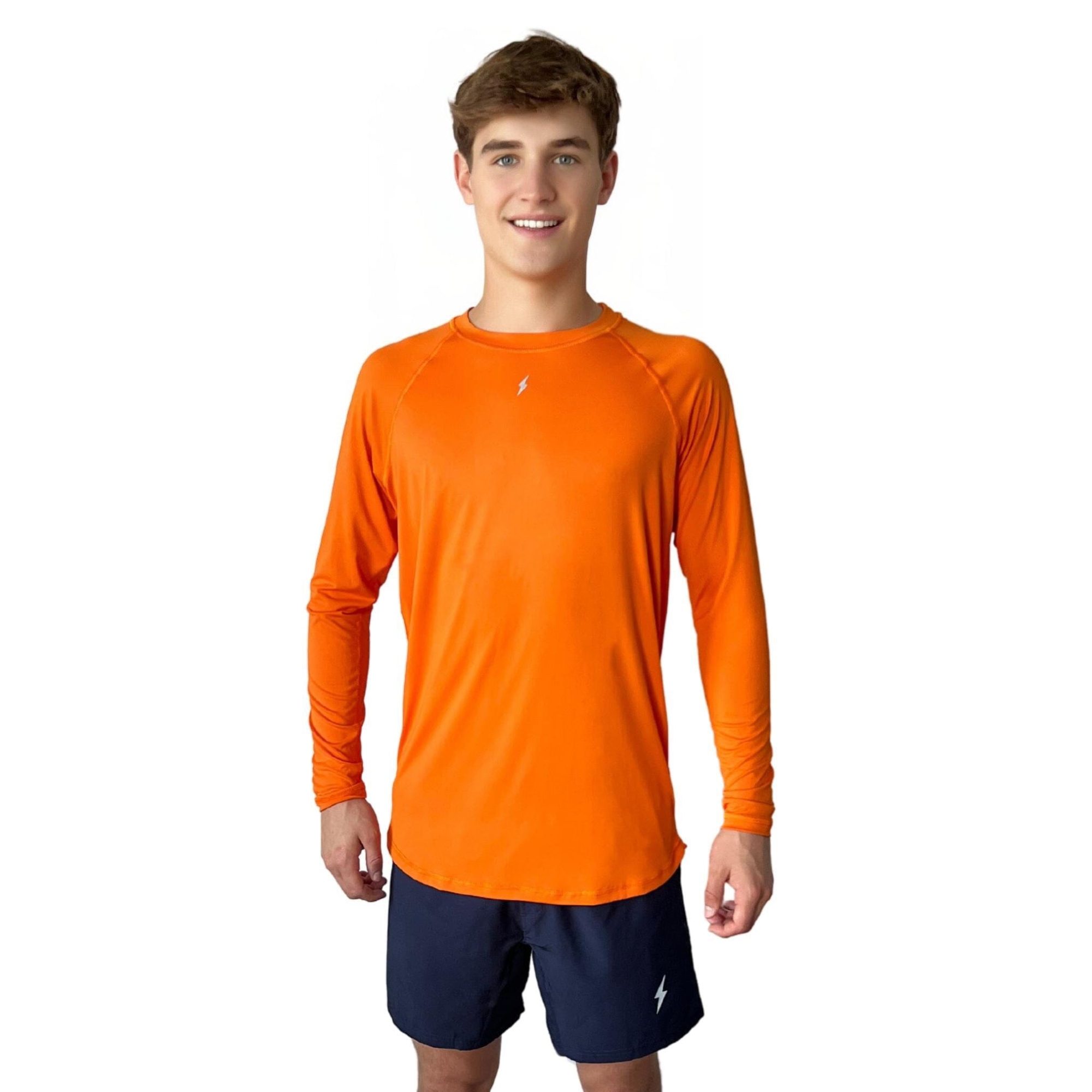 Performance Long Sleeve Shirt - Orange