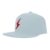 SMART FIT Performance BOLT Game Hat - Ice Blue--Red Bolt