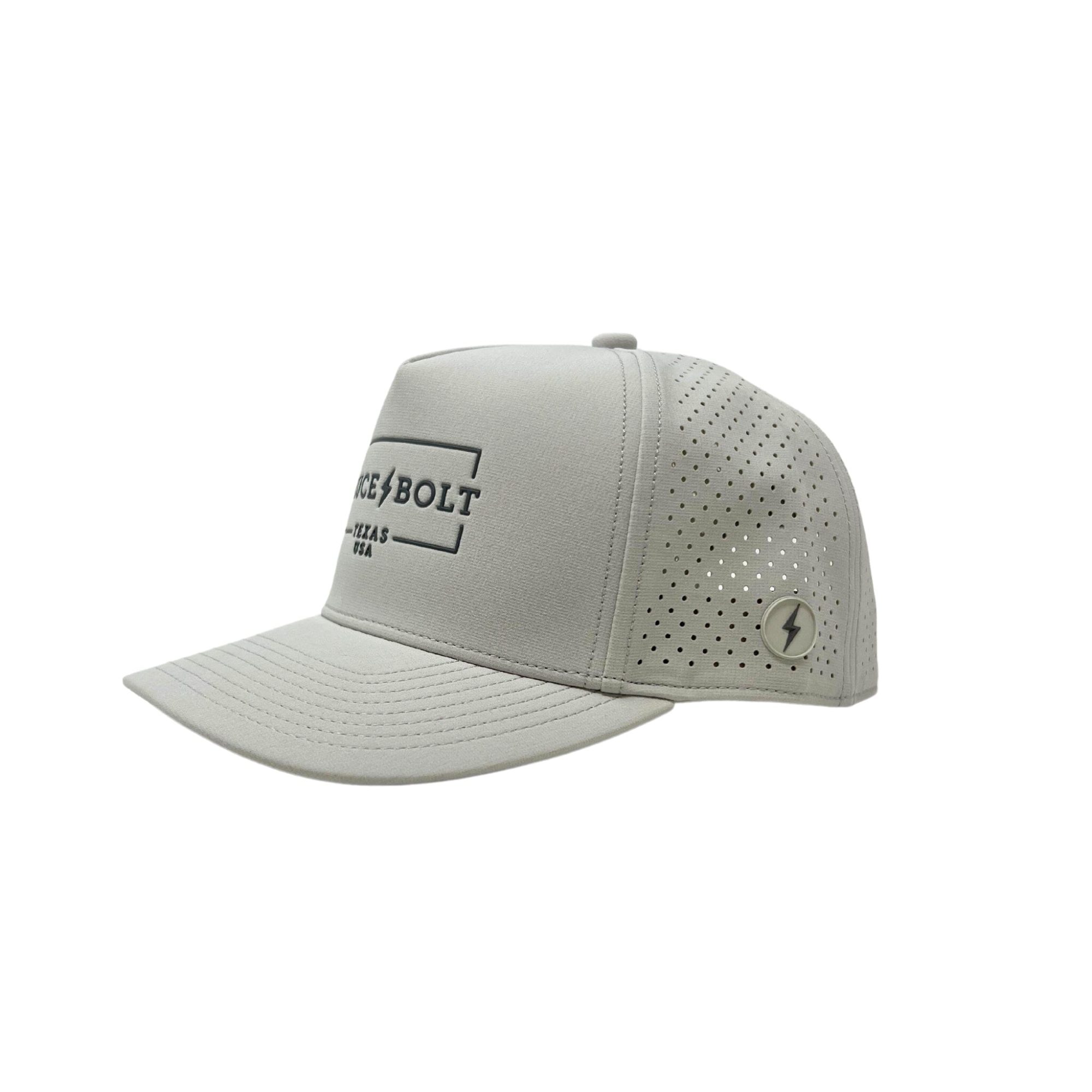 "BRUCE BOLT" Standard Snapback Hat - Grey