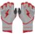 Grey Series Long Cuff Batting Gloves - Red
