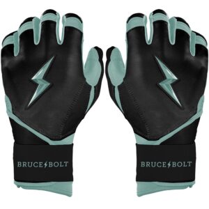 Harrison Bader Signature Series Long Cuff Batting Gloves - Black