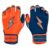 Max Clark Signature Series Short Cuff Batting Gloves - Navy--Orange