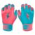 Max Clark Signature Series Short Cuff Batting Gloves - Pink--Teal