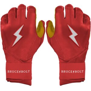 Original Series Long Cuff Batting Gloves - Red
