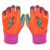 Ferdo Tatis Jr. Signature Series Short Cuff Batting Gloves - Aqua--Orange
